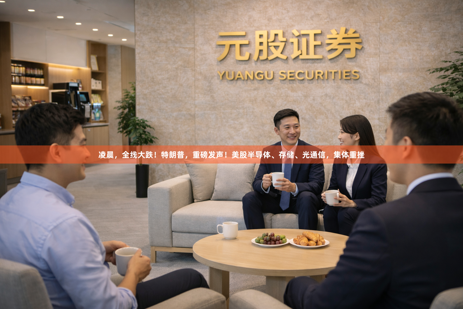 凌晨，全线大跌！特朗普，重磅发声！美股半导体、存储、光通信，集体重挫